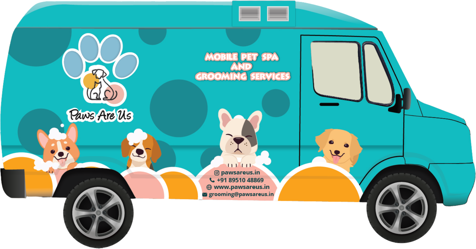 Paws Are Us Van