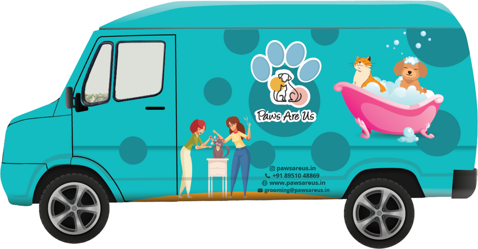 Paws Are Us Van